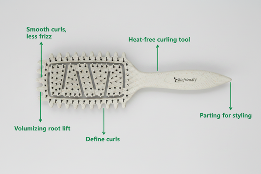 Zerra Bloom 5-in-1 Curly Hair Brush