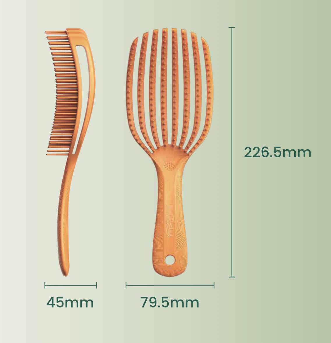 Detangling Brush
for Curly Hair