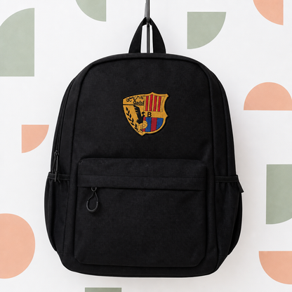 🎒 حقيبة ظهر سوداء قابلة للتخصيص - سمها ما شئت، ونحن نطرزها!