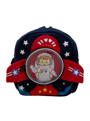 Cosmo the Astronaut Kids Backpack – Navy Rocket Neoprene