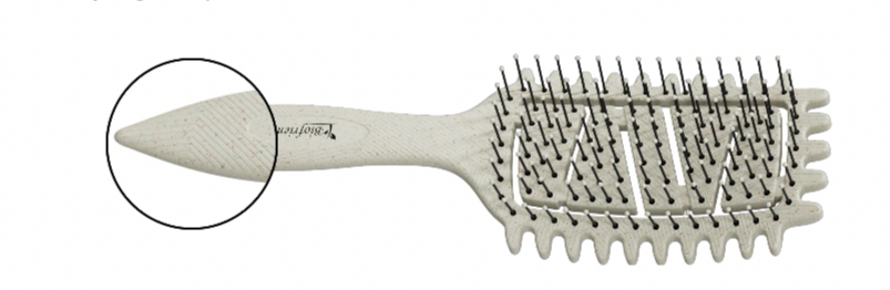 Zerra Bloom 5-in-1 Curly Hair Brush