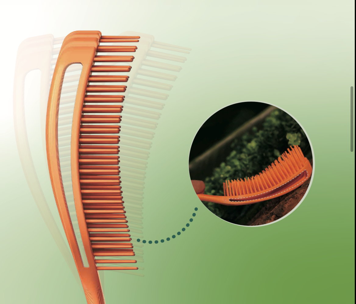 Detangling Brush
for Curly Hair