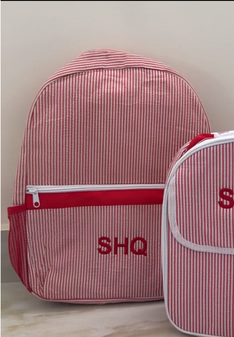 🎒 Stripie Backpack - Diaper Bag