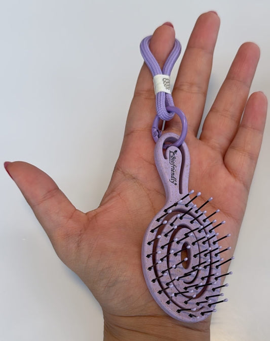 🌀 Spiral Vent Key Chain Detangler (XS)