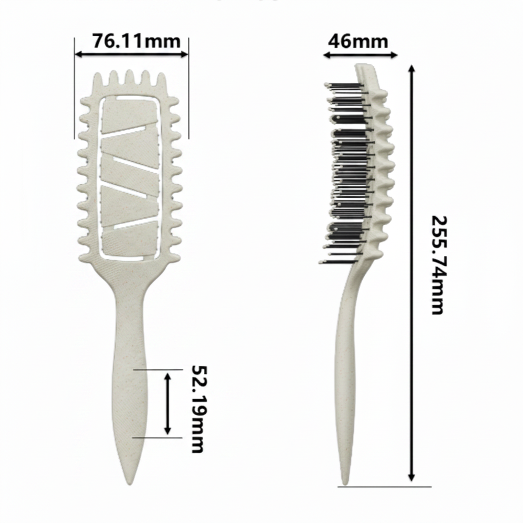 Zerra Bloom 5-in-1 Curly Hair Brush