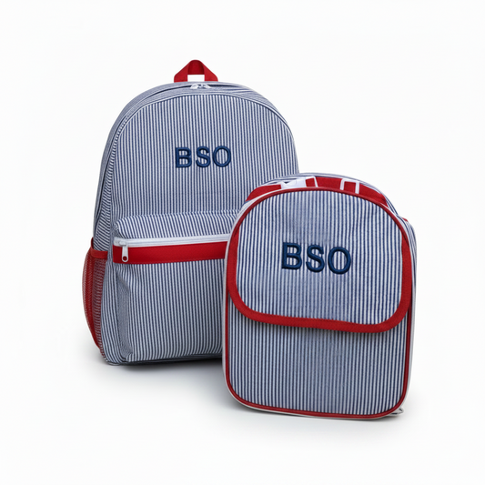 BETTER TOGETHER 🎒 Stripie Backpack + Lunch Bag Set