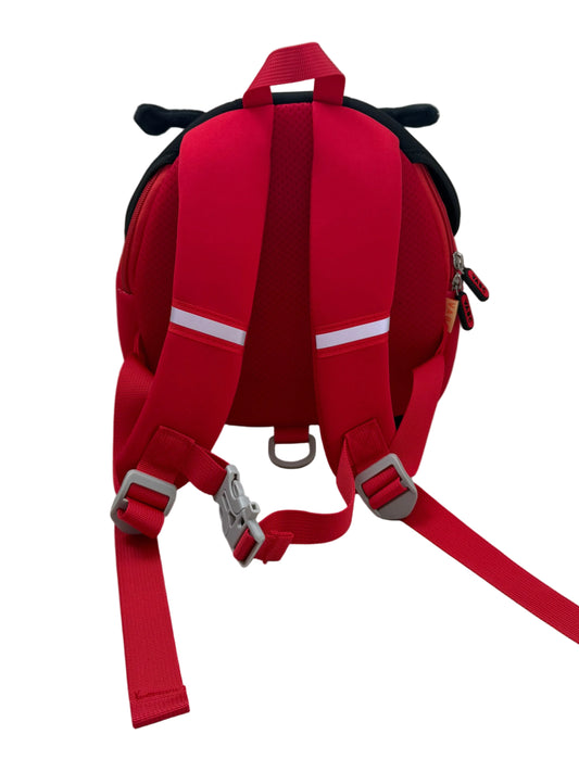 Lucky the Ladybug Kids Backpack – Red & Black Neoprene