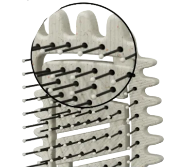 Zerra Bloom 5-in-1 Curly Hair Brush