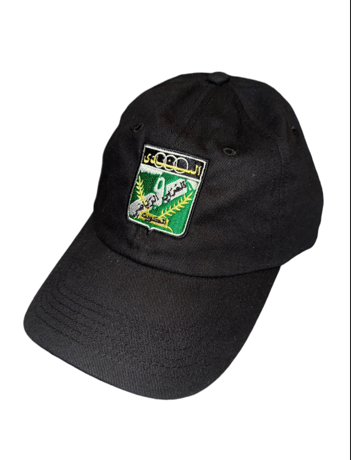 Custom Black Cap – Personalized with Your Team Logo & Initials