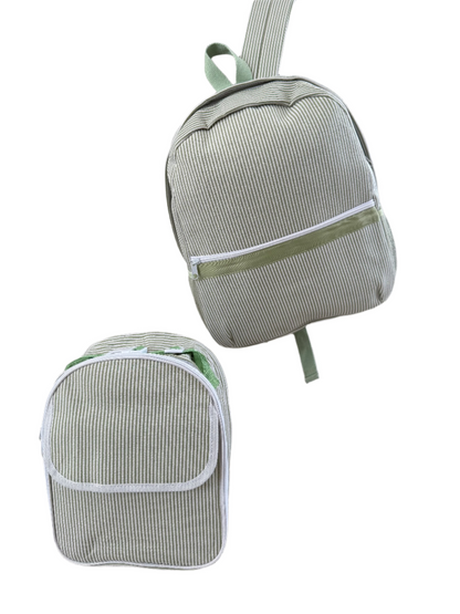 🎒 Stripie Backpack + Lunch Bag Set