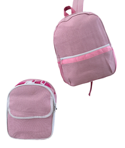 🎒 Stripie Backpack + Lunch Bag Set