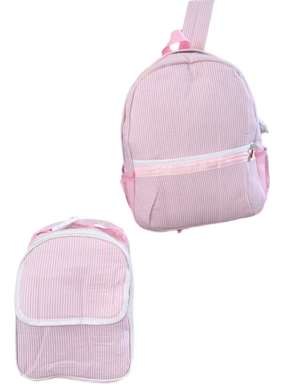 🎒 Stripie Backpack + Lunch Bag Set
