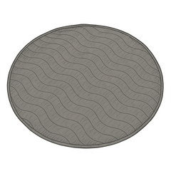 🌙  Premium Quilted Cotton Baby Play Mat – Personalization Available (120cm)