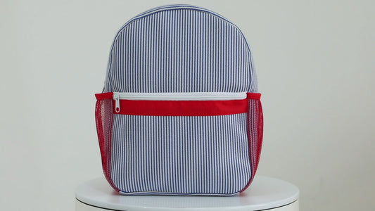 🎒 Stripie Backpack + Lunch Bag Set